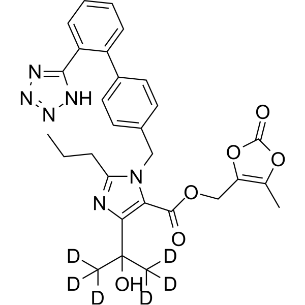 Olmesartan medoxomil-d6 (olmesartan medoxomil-d6) 1127298-67-2
